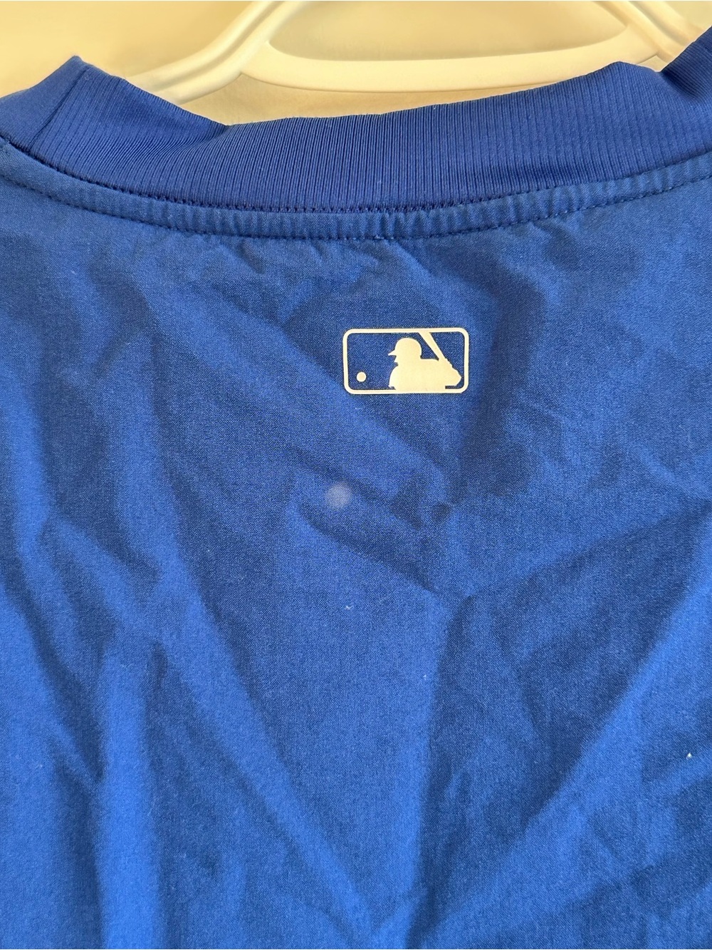 Nike Dri-FIT Royal Blue Long Sleeve Toronto Blue Jays Top with White bird - Picture 7 of 9